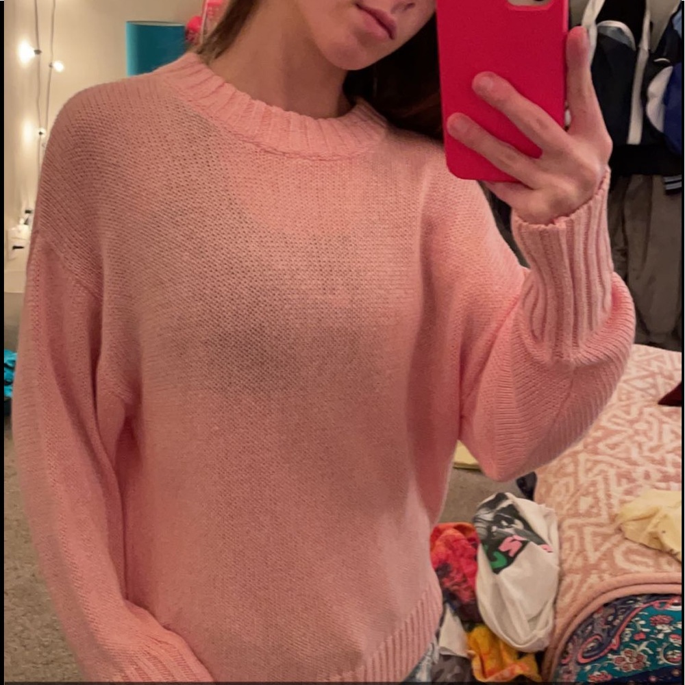 Pink Sweater!